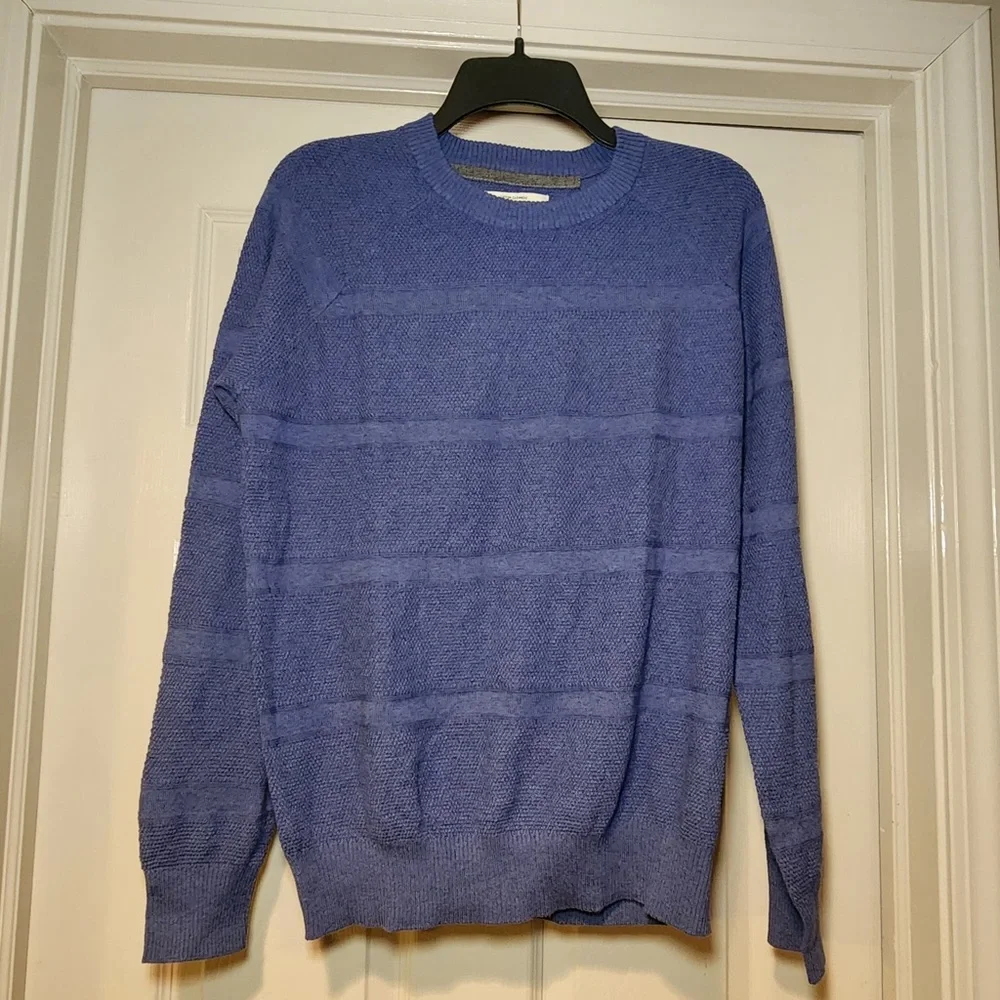 NWT Hawker Rye x Stitch Fix Men’s Cotton Cashmere Crewneck Sweater Classic Soft‎